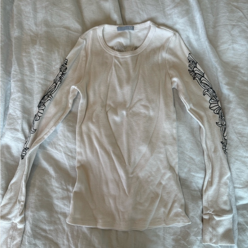 ✖️SOLD✖️y2K thermal long sleeve top